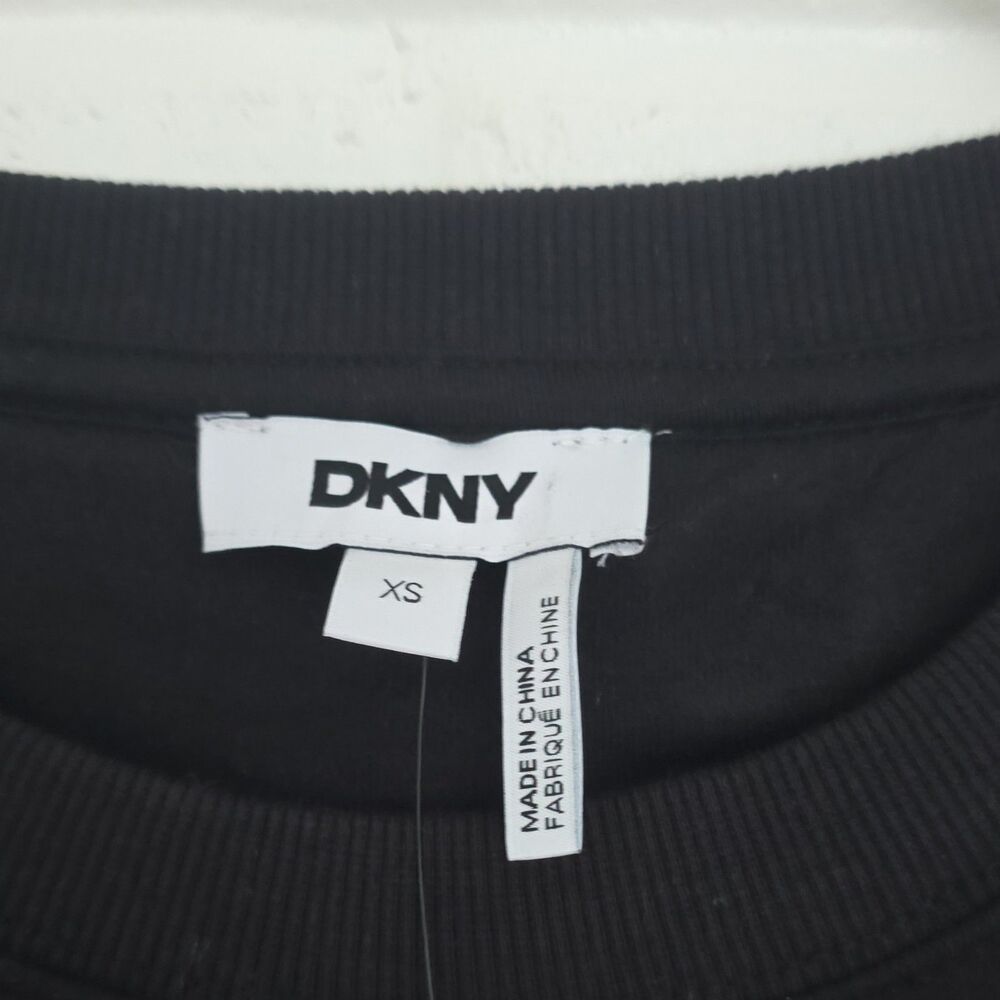 DKNY Cotton Blend Longsleeve Pullover Sweater Size XS NWT - Picture 5 of 9
